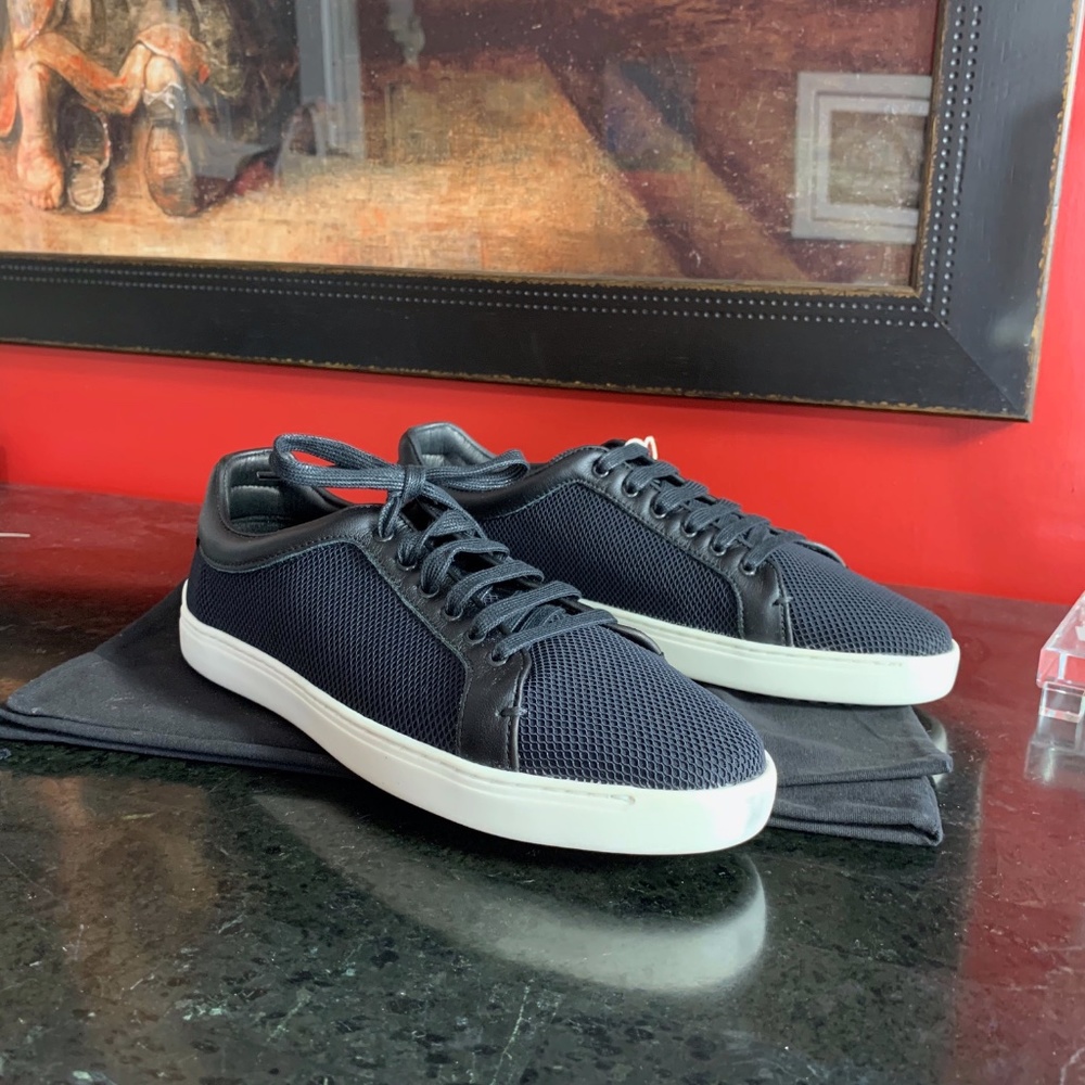 Rag & Bone NIB leather-trimmed sneakers 10 - Picture 13 of 16